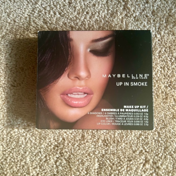 NWT Cool Toned Maybelline Smokey Eye Makeup Bundle with ELF Highlighter - Picture 2 of 9